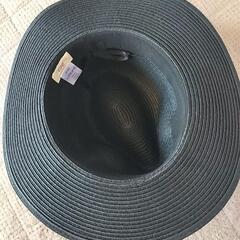 新品未使用　2ozトゥーオンス　春夏用　調節可能　ハット　黒　57.5センチの画像