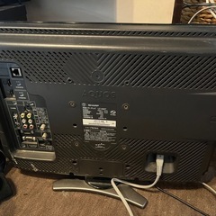 シャープ　AQUOS カラーテレビ の画像