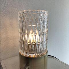 アンティークな硝子ランプ🕯️の画像