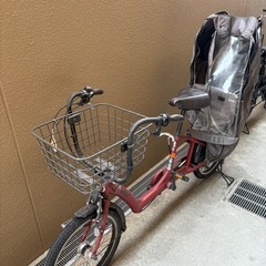 取引者様決定済み  bikke 子供椅子付き自転車　※電動ではあ...