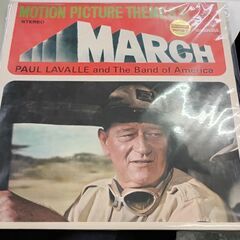 (中古LPレコード)ポール・ラヴァレーとアメリカ楽団によるマーチ...