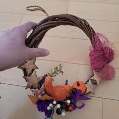 ハロウィーン　飾りの画像