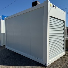 9.8平米 ユニットハウス 建設確認は不要 2.96坪 6帖 プレハブ タイニーハウス コンテナ スーパーハウス コンテナハウス 事務所 倉庫 物置 仮設 店舗 資材置場 の画像