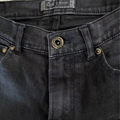 『Cook jeans』クックジーンズ ダメージ ブラック の画像