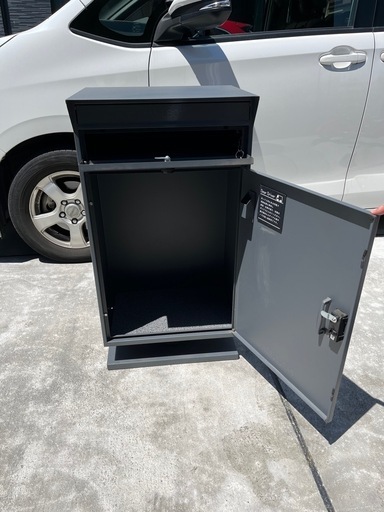 美品ほぼ新品⭐︎宅配ボックス 自宅用 ポスト ダイヤル錠