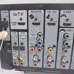 ONKYO 5.1ch AVレシーバー TX-SR343 オンキョー Bluetooth リモコン欠