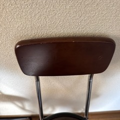 早い者勝ち！2個組み！折り畳みハイチェアの画像