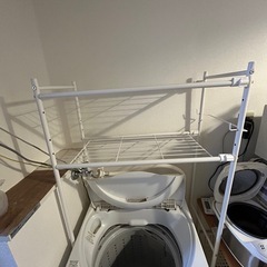 洗濯機上収納