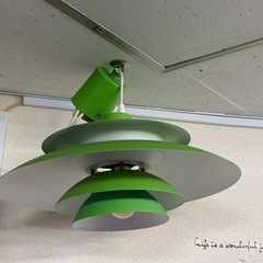 照明カバー　黄緑