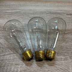 【美品】電球3個！E26口　