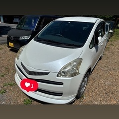 トヨタラクティス車検少ない為、格安にて🌟