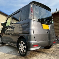 低走行6万キロ！月々9千円〜分割払い可❗️ 車検2年付き！【名義変更代込み】大人気☆スズキ パレットSW☆HDDナビ付き☆走行中DVD見れます☆ETC付き☆電動スライドドア☆ドラレコ☆スマートキー☆フルオートエアコン☆純正アルミ☆事故修復歴無し☆そのまま乗って帰れます‼️の画像