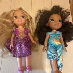 ディズニー　プリンセス　ドール人形　ラプンツェル　エルサ　アリエル　ベル　エレナ　の画像