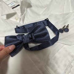 オリヒカ　ワイシャツS  蝶ネクタイ　おまけでカフス　結婚式の画像
