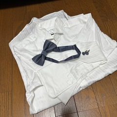 オリヒカ　ワイシャツS  蝶ネクタイ　おまけでカフス　結婚式