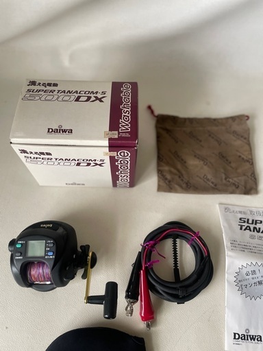 DAIWA ダイワ SUPER TANACOM スーパータナコン S500DX 洗える電動 箱