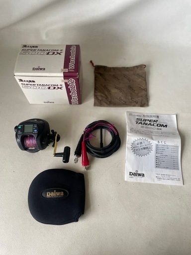 DAIWA ダイワ SUPER TANACOM スーパータナコン S500DX 洗える電動 箱