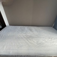 シングル　ベッド　脚付マットレス　ポケットコイル　（洗えるカバー　の画像
