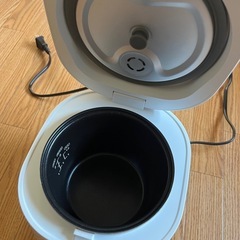 炊飯器 2合炊き MAXZENの画像