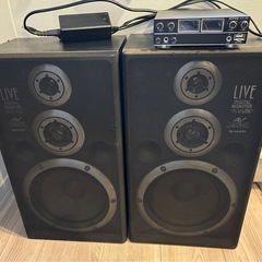 スピーカー&デジタルアンプ　AV LIVE DIGITAL MONITOR スピーカーの画像