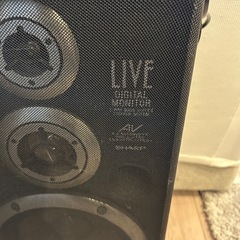 スピーカー&デジタルアンプ　AV LIVE DIGITAL MONITOR スピーカーの画像