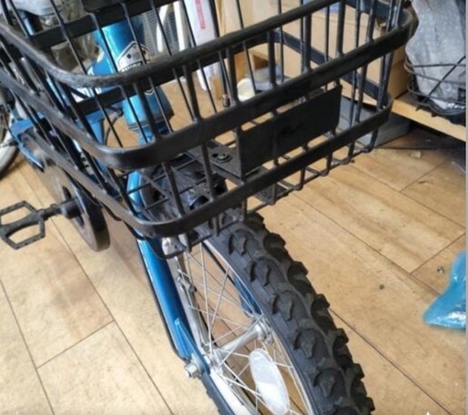 Jeep 16インチ　自転車　青　子供