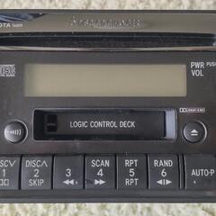 トヨタ純正2DINカーステレオ(TOYOTA　56809)