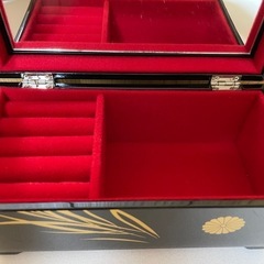 ジュエリーボックス　オルゴール　小物入れ の画像