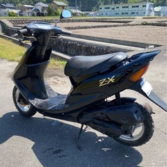 社外CDI付き　ライブディオZX仕様　ピュアブラックに塗装してます　受付中の画像