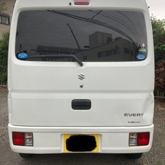  【格安・禁煙車・ハイルーフ・車検長い】エブリィバン DA17V PA 2016年式 車検R9/2まで【機関良好・凹みあり】の画像