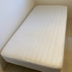 【無印良品】脚付マットレス・高密度ポケットコイル・シングルの画像