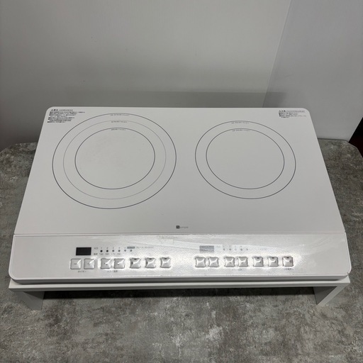 640 NITORI 2口IHクッキングヒーター 台付き