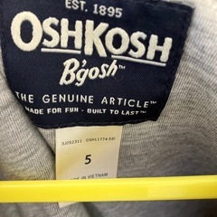 OSHKOSH 薄手ジャケットの画像
