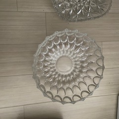 ガラスのお皿3枚の画像