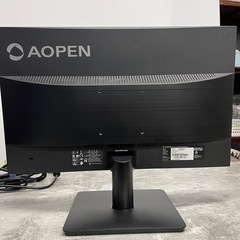 641 AOPEN 液晶ディスプレイ 液晶モニター 18.5型 TN液晶 1366x768 @60Hz PC周辺機器 19CX1Q 2020年製 ブラックの画像