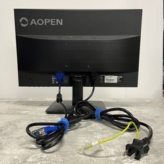 641 AOPEN 液晶ディスプレイ 液晶モニター 18.5型 TN液晶 1366x768 @60Hz PC周辺機器 19CX1Q 2020年製 ブラックの画像