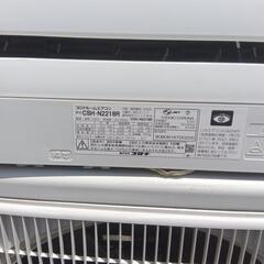 取引中エアコン　2018年式 2.2kw冷暖房　リモコン付の画像