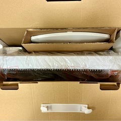 カーボンヒーター KCB-1001 遠赤外線ヒーター ホワイト 弱(500W) 強(1000W)の画像