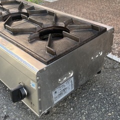 【動確済み】2022年 リンナイ 業務用 3口 卓上 コンロ RSB-306N 都市ガス 内炎バーナー ガステーブル 厨房機材 厨房機器 大阪発の画像