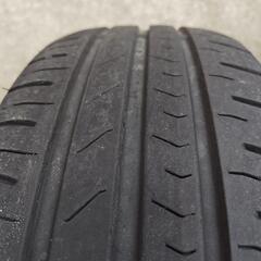 【 ホンダ純正 15インチ 】 中古 鉄ホイール  (中古 夏タイヤ付) 4本セットの画像