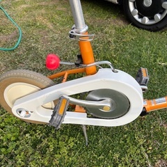 取説付き【Panasonic WiLL Bike Used パナソニック・ウィル・バイク中古】オレンジ・折りたたみの画像
