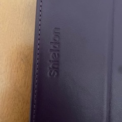 新品　未使用　iPhone13 pro max スマホカバー　Shieldon  ワインレッド　レザーの画像