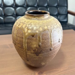 会津本郷焼　花瓶　　