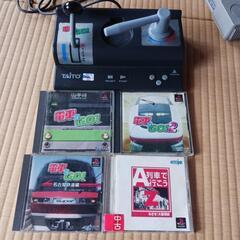 昔のPS 『電車でGO』セットの画像