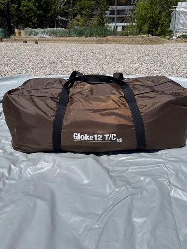 ogawa グロッケ12t/c 廃盤色オフホワイト　テントセット