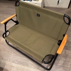 キャンプ2人掛けベンチ