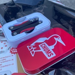 開封のみ本付き　CHAMSマルチツール&ブリキケースの画像