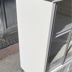【動確済み】2017年 ホシザキ 業務用冷蔵ショーケース SSB-63CTL2 124L 100V 630×450×1080 縦型ショーケース ドリンク冷蔵 瓶ビール 大阪の画像