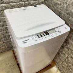 【美品】大阪送料無料★3か月保障付き★洗濯機★ハイセンス★5.5...