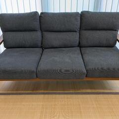 『最終値下』3人掛けソファ【美品】【喫煙無・ペット無】の画像